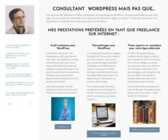 Sebastienpierrepack.com(Consultant SEO WordPress) Screenshot