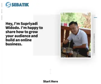 Sebatik.com(Peluang Bisnis Online Indonesia) Screenshot