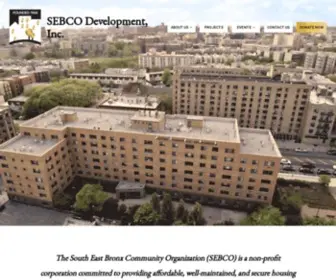 Sebcodevelopment.org(Sebco Development) Screenshot