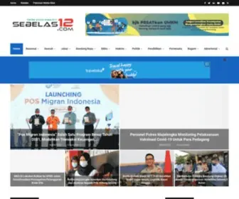 Sebelas12.com(Berita Online Masa Kini) Screenshot