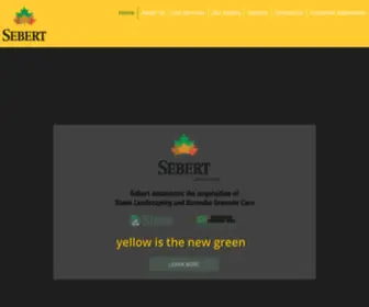 Sebertwi.com(Sebert Landscape) Screenshot