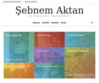 Sebnemaktan.com(Ebnem Aktan) Screenshot