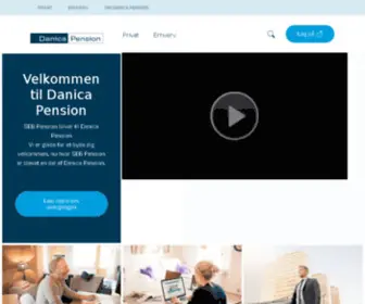 Sebpension.dk(Sebpension) Screenshot