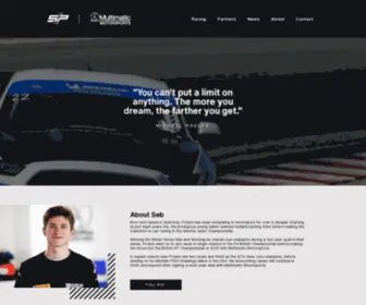 Sebpriaulx.com(Seb Priaulx // British GT4 Driver with Multimatic Motorsports) Screenshot