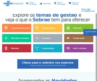 Sebraego.com.br(Redirecionando para Sebrae Goi) Screenshot