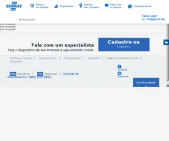 Sebraepb.com.br(Sebraepb) Screenshot