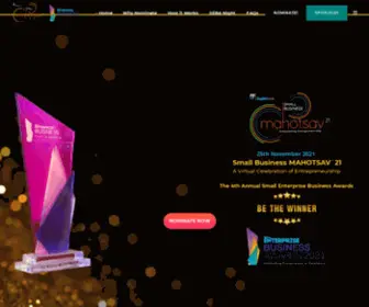 Sebusinessawards.com(SEBA 2021) Screenshot