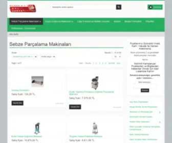 Sebzedogramamakinasi.com(Sebze parçalama makinaları) Screenshot