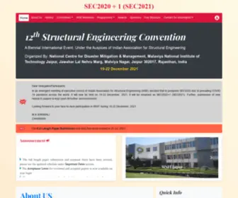 Sec2020.org.in(SECSEC2021)) Screenshot