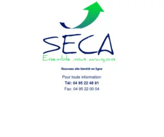 Seca-BTP.fr(Accueil) Screenshot