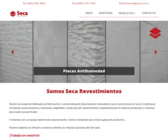 Seca.com.ar(Seca Revestimientos) Screenshot