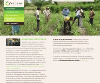 Secaar.org(Agir) Screenshot