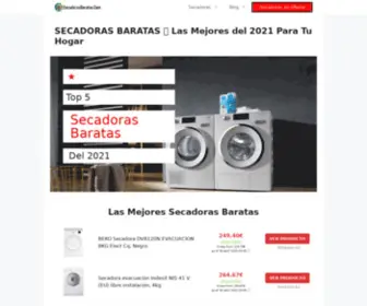 Secadorasbaratas.com(Las Mejores del 2021 Para Tu Hogar) Screenshot