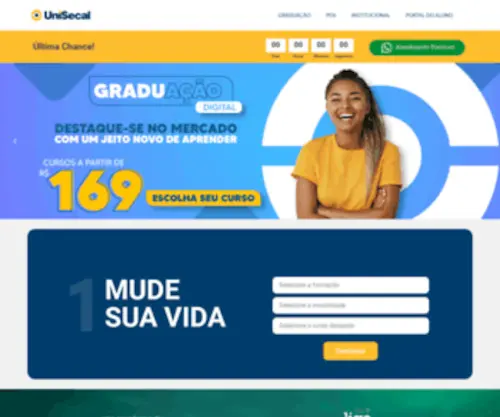 Secal.edu.br(Secal) Screenshot