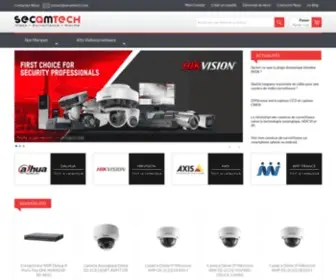 Secamtech.com(Votre Spécialiste Video Surveillance) Screenshot