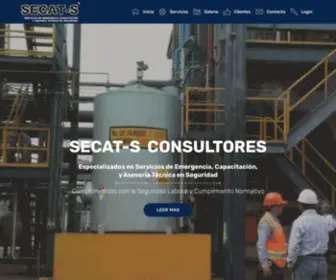 Secat-S.com.mx(INICIO) Screenshot