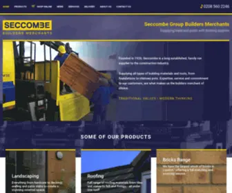 Seccombe.co.uk(Builders Merchant) Screenshot