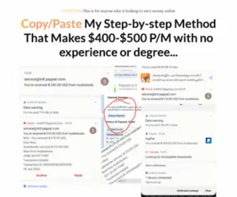 Secertaffiliatesystem.com(Copy/Paste My Step) Screenshot