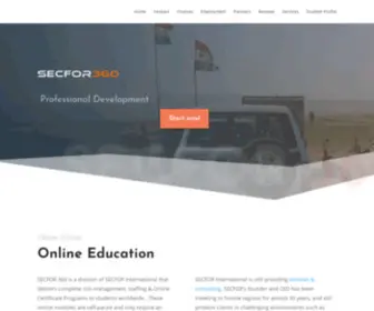 SecFor360.com(Protective Security Training) Screenshot