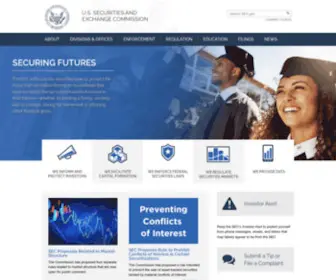 Sec.gov(U.S. Securities and Exchange Commission) Screenshot