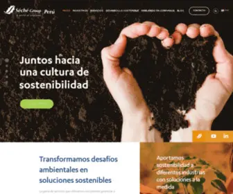Sechegroup.com.pe(Séché Group Perú) Screenshot