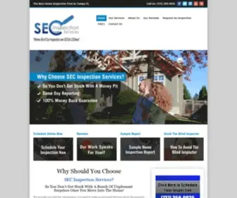 Secinspection.com(SEC Inspection Services) Screenshot