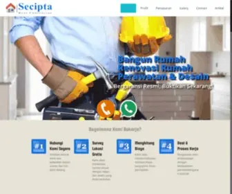 Secipta.co.id Screenshot