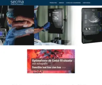 Secma.org(Secma Holland) Screenshot