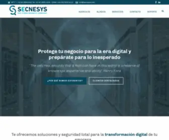 Secnesys.com(Inicio) Screenshot