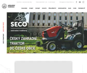 Seco-Traktory.cz(Seco Traktory) Screenshot