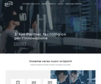 Seco.com(IIot, IA, Progettazione Hardware & Software Industriali) Screenshot