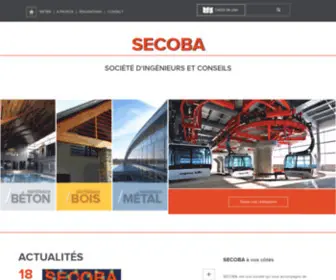 Secoba.fr(Bureau d'études) Screenshot