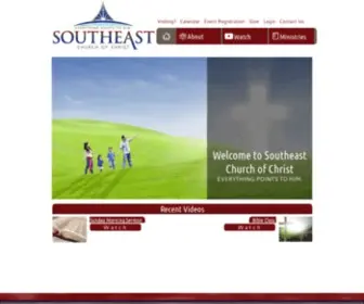 Secoc.org(Southeast Church of Christ) Screenshot