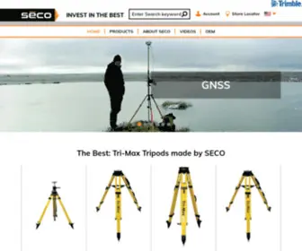 Secogear.com(Surveying Equipment and Surveying Instruments) Screenshot