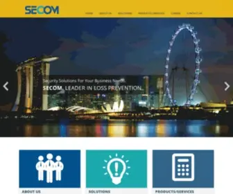 Secom.com.sg(Alarm) Screenshot