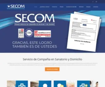 Secom.com.uy(Servicio de Compa) Screenshot