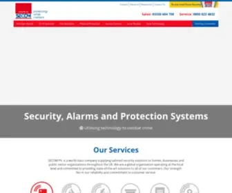 Secom.plc.uk(SECOM Security Systems) Screenshot