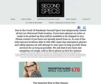 Second-Specs.com(Second Specs) Screenshot