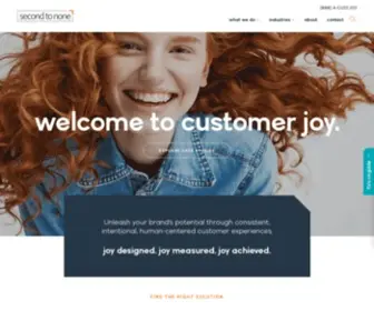 Second-TO-None.com(Elevate Customer Experience and Satisfaction) Screenshot