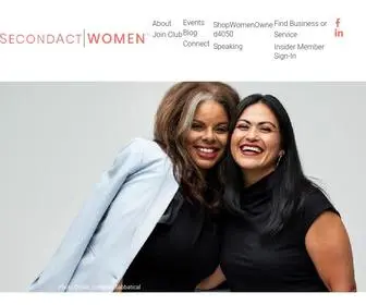 Secondactwomen.com(SecondActWomen) Screenshot