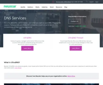 Secondarydns.com(UltraDNS delivers a wide range of DNS Services) Screenshot