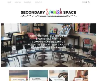 Secondaryspanishspace.com(Secondary Spanish Space) Screenshot