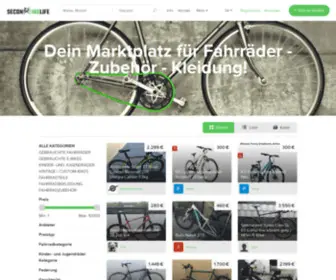 Secondbikelife.de(Dein Marktplatz) Screenshot