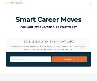 Secondbreaks.com(Second Breaks) Screenshot