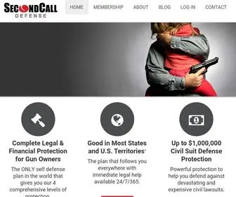 Secondcalldefense.org(Second Call Defense) Screenshot
