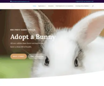 Secondchancebunnies.com(Second Chance Bunnies) Screenshot