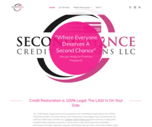 Secondchancecredit911.com(Second Chance Credit Solutions) Screenshot