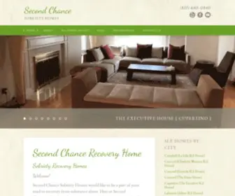 Secondchancesobriety.com(Second Chance) Screenshot