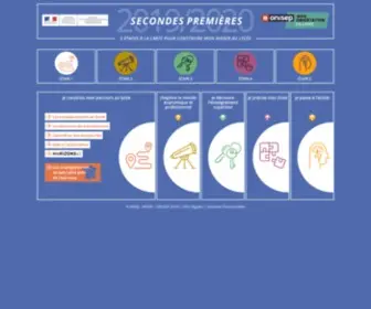 Secondes-Premieres2019-2020.fr(Secondes) Screenshot