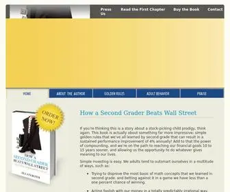 Secondgraderportfolio.com(How a Second Grader Beats Wall Street by Allan Roth) Screenshot